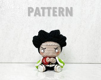 Stone Guardian - Häkel-Amigurumi-Digitalmuster [herunterladbare Datei]