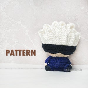 Blindfolded Boy - Crochet Amigurumi Digital Pattern [Downloadable File]