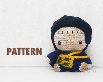Imposter Sorcerer - Häkel-Amigurumi-Digitalmuster [herunterladbare Datei]