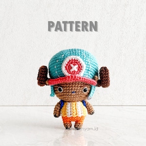 Big Blue Hat - Crochet Amigurumi Digital Pattern [Downloadable File]