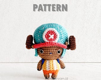 Big Blue Hat - Häkel-Amigurumi-Digitalmuster [herunterladbare Datei]