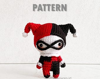 Mini Quinn - Häkel-Amigurumi-Digitalmuster [herunterladbare Datei]