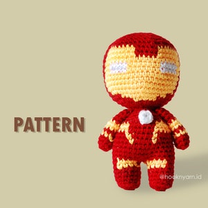 Iron Boy - Crochet Amigurumi Digital Pattern [Downloadable File]