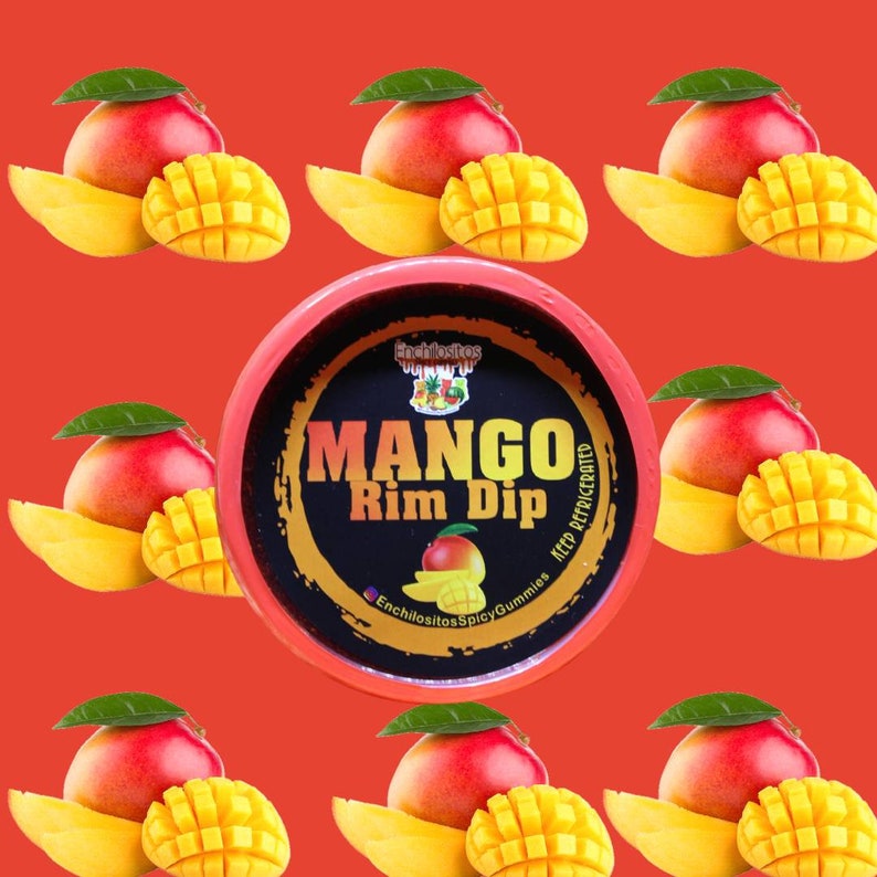 6oz Rim Dip Mango Rim Dip Sandia Beer Tamarindo dip Etsy