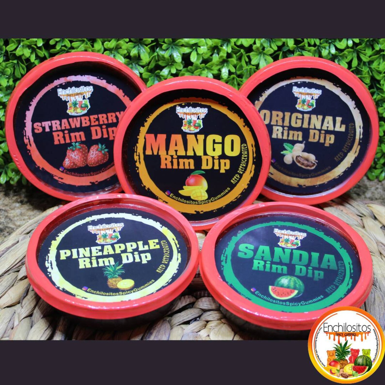 6oz Rim Dip / Mango Rim Dip / Sandia Beer / Tamarindo / dip / Etsy España