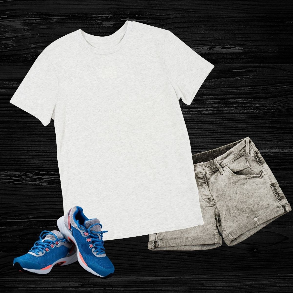 Camiseta blanca Mock Up Imagen digital Etsy