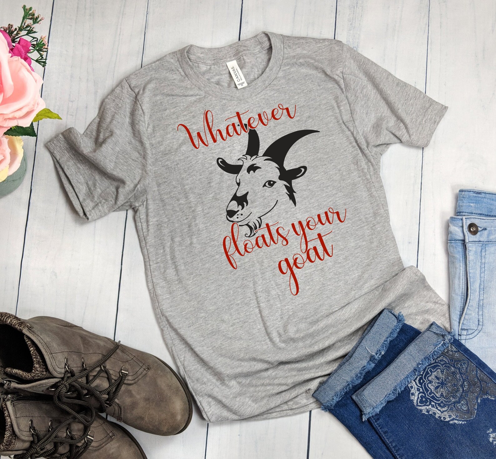 Whatever Floats your Goat Digital Download SVG Etsy