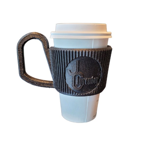 Travel Mug Sleeve-Cup Holder-Coffee Cup Sleeve(Only Grande/16 oz Size and Up)-Hot and Cold Beverages-Paper Cup Handle