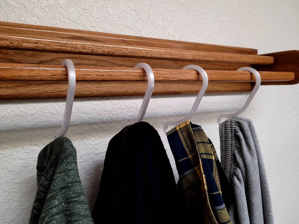 12 Pack Jci-hoodie Hangers Dual Color Pants Hangers Hat Hanger Coat Hanger  College Dorm Essentials Hangers & Clothing Storage 