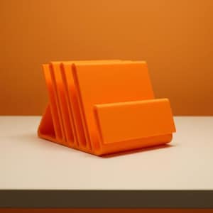 Organizador de archivos de escritorio antideslizante: moderno organizador de escritorio para papeles, revistas y cuadernos / Archivador minimalista que ahorra espacio