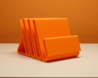 Non-Slip Desktop File Organizer – Modern Office Desk Storage for Papers, Magazines & Notebooks | Space-Saving Minimalist File Holder