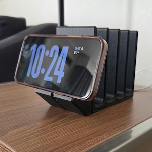 iPhone Standby Mode Dock Apple Case Friendly MagSafe Charging Non-Slip Desktop File Organizer Office Supplies Office 2024 Office Products