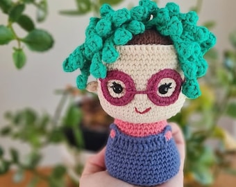 Penny Pot Plant - Amigurumi Crochet Pattern - PDF file only - DIGITAL download