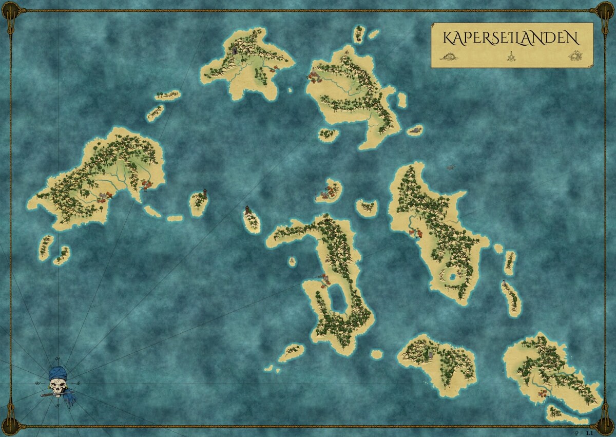 Custom Fantasy/d&amp;d Maps Small - Etsy