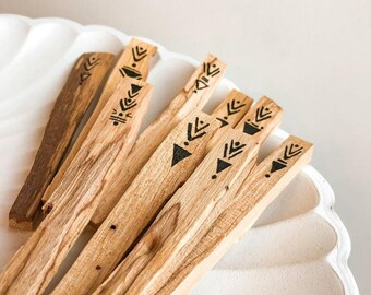 Decorated Palo Santo