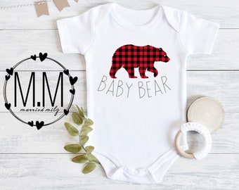 cute baby bear onesie