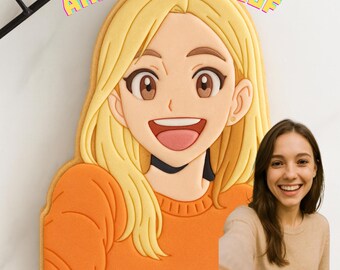 Custom Anime Face Cookie Cutter STL – Turn Yourself Into an Edible Anime Icon!