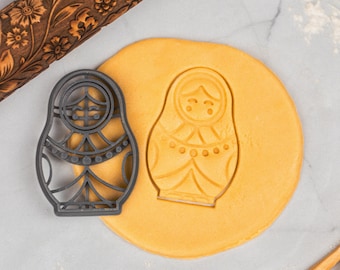 Matryoshka Cookie Cutter – Russian Doll Biscuit Baking