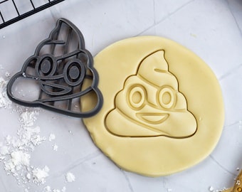 Poop Emoji Cookie Cutter: Fun Party Baking