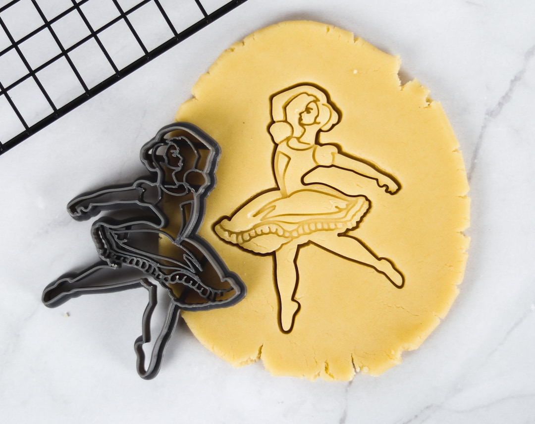 Ballet Dancer Cookie Cutter - Elegant Biodegradable PLA -perfect for ...