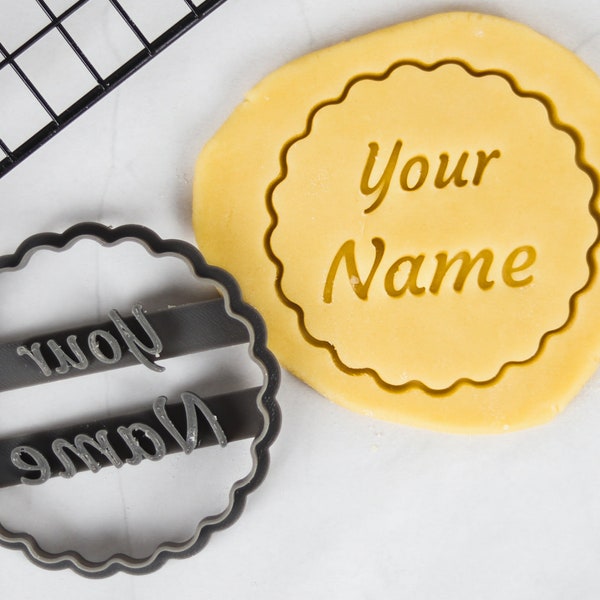 Personalized Cookie Cutter - With your Name/Text