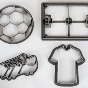 Ensemble d'emporte-pièces de football/soccer