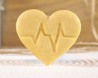ECG Heart Beat Cookie Cutter Gifts for Medical Students Nurses and doctors