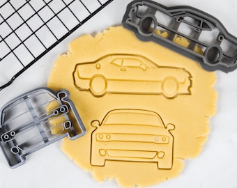 Cars Cookie Cutter Set - Voor- en zijaanzicht