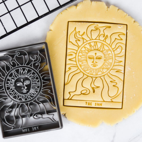 The Sun Tarot Card Cookie Cutter