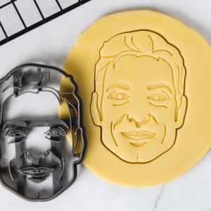 Cortadores de galletas con retratos personalizados: tu foto como obra maestra de repostería única imagen 3