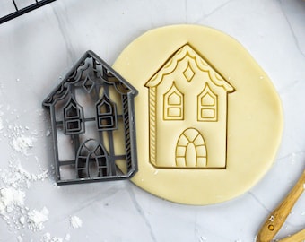 Lebkuchen-Haus-Ausstechform: Festliche Feiertage