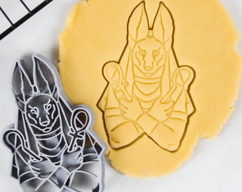 Anubis Cookie Cutter: Egyptian Baking & Crafting (10.5cm x 7cm)