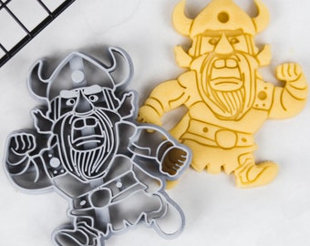Viking-Inspired Cookie Cutter - Perfect voor bakken, keramiek en als cadeau