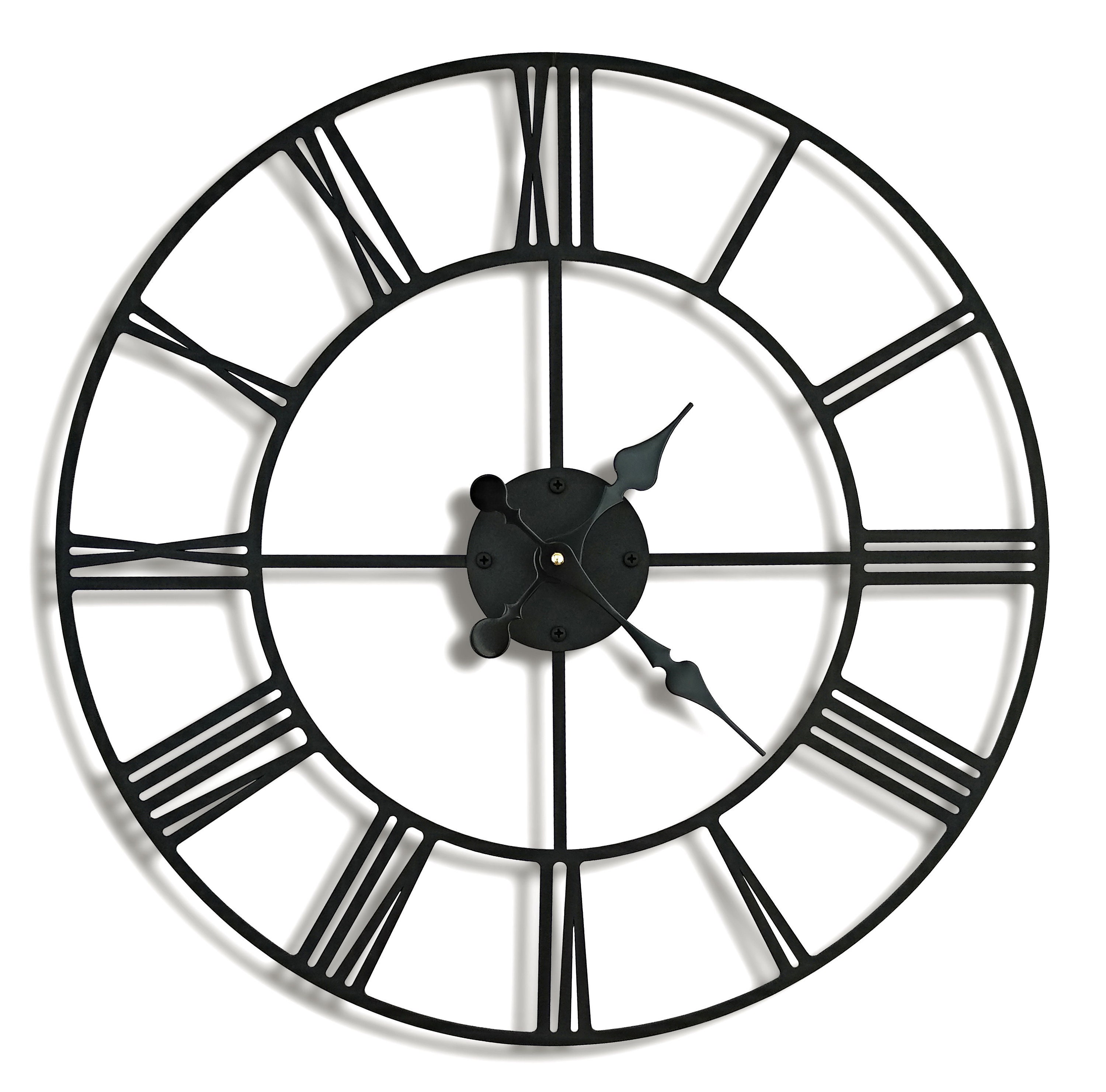 Wall Clock Metal Watch Big Clock Unique Home Decor Birthday Etsy UK