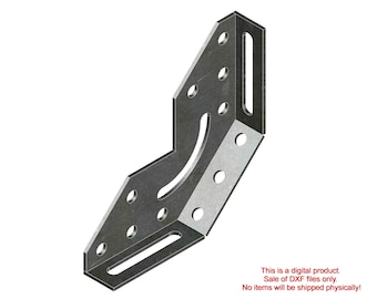 DXF file, Metric system, Corner 250x250, Welder's corner, 3D corner, Files to cut, Files for laser cutting, Files for CNC Laser