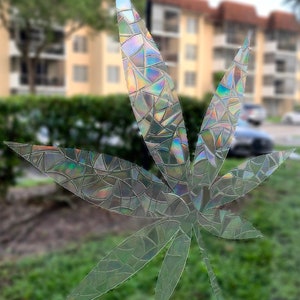 Regenbogen Hanf Vinyl Fensterfolie Sun Catcher