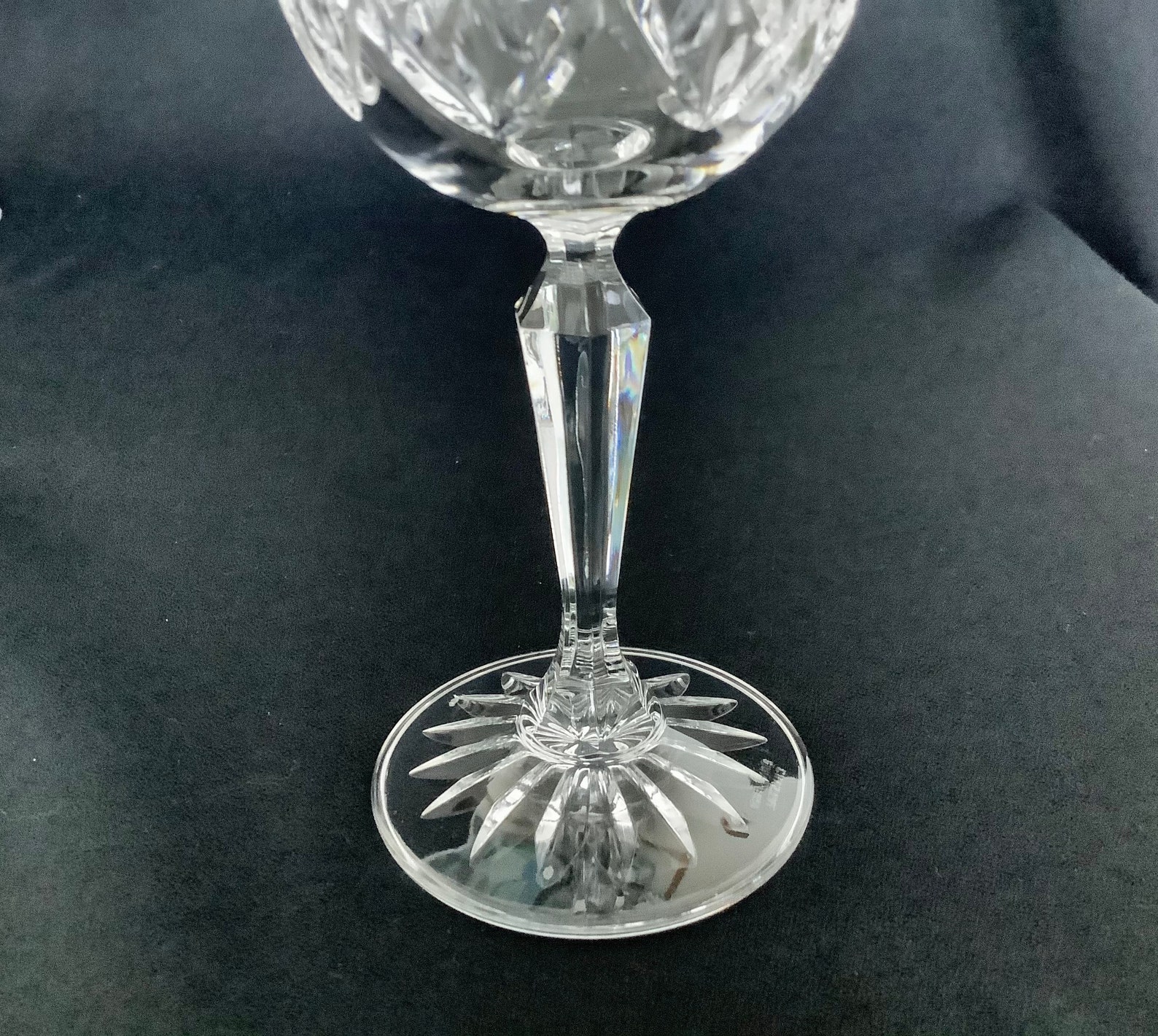 Vintage set of 8 Edinburgh crystal Orkney pattern wine Etsy