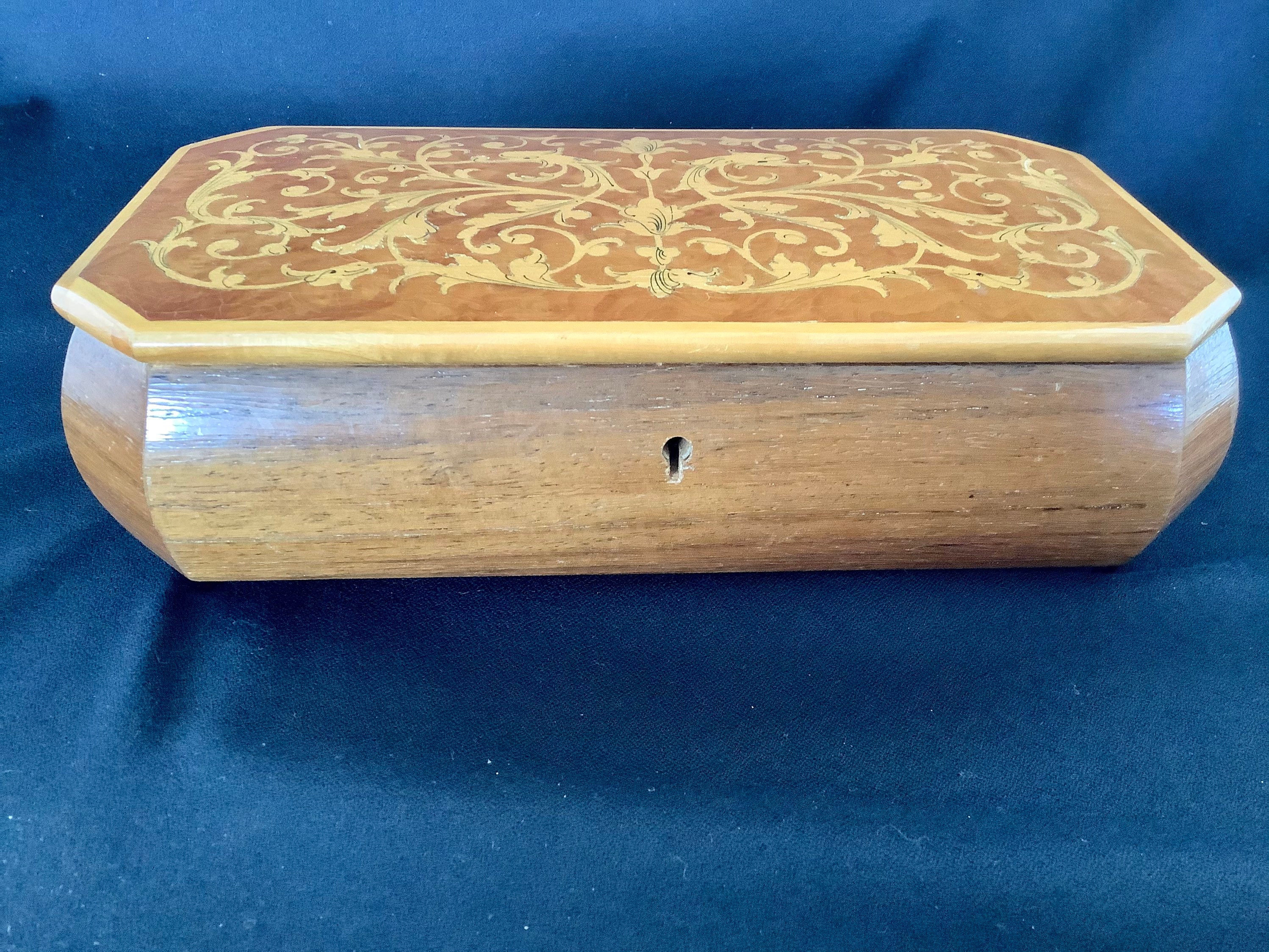 Vintage Sorrento inlaid jewellery box Etsy