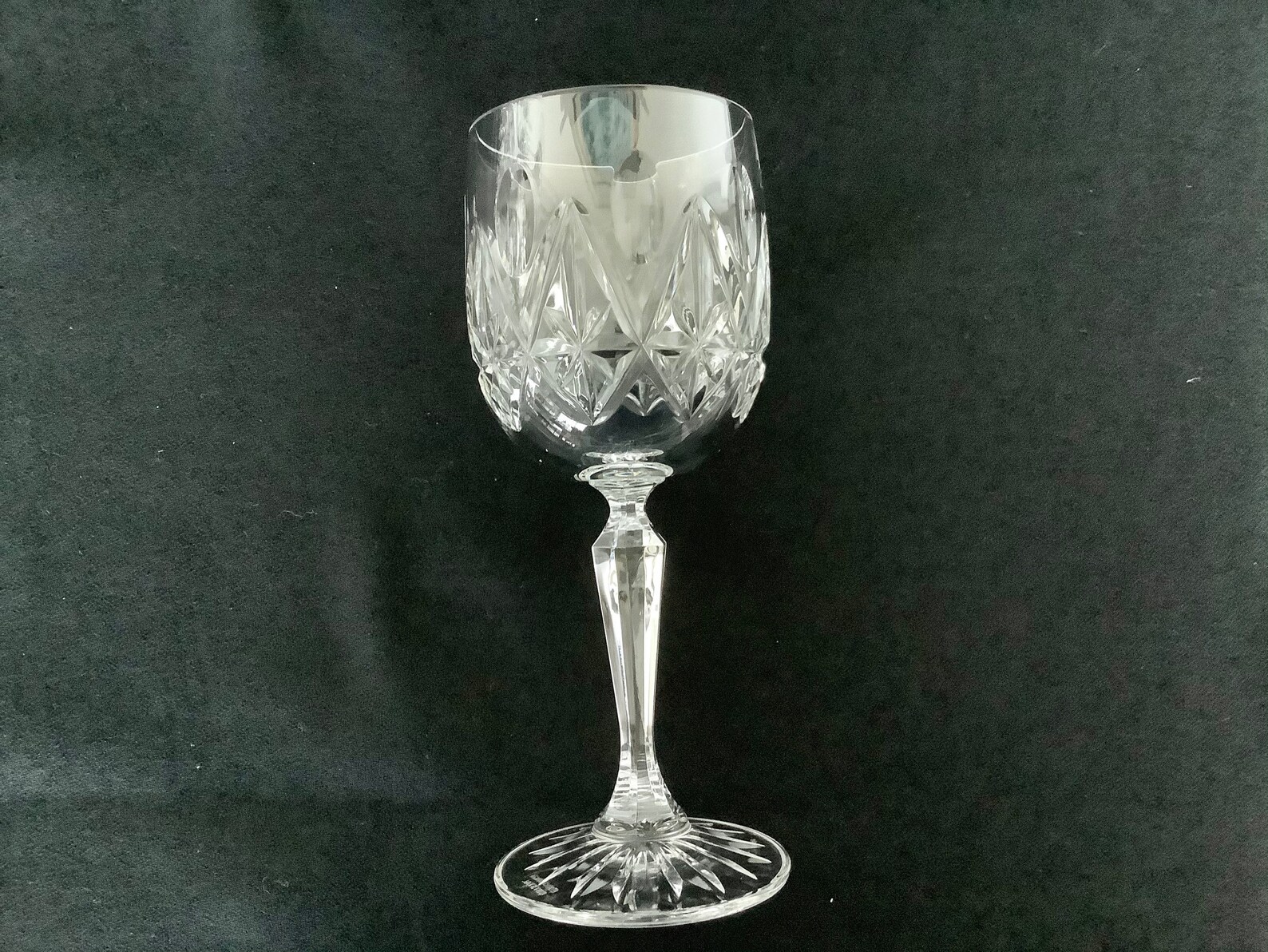Vintage set of 8 Edinburgh crystal Orkney pattern wine Etsy