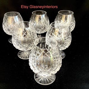 Edinburgh Appin 6 Large Brandy Glasses