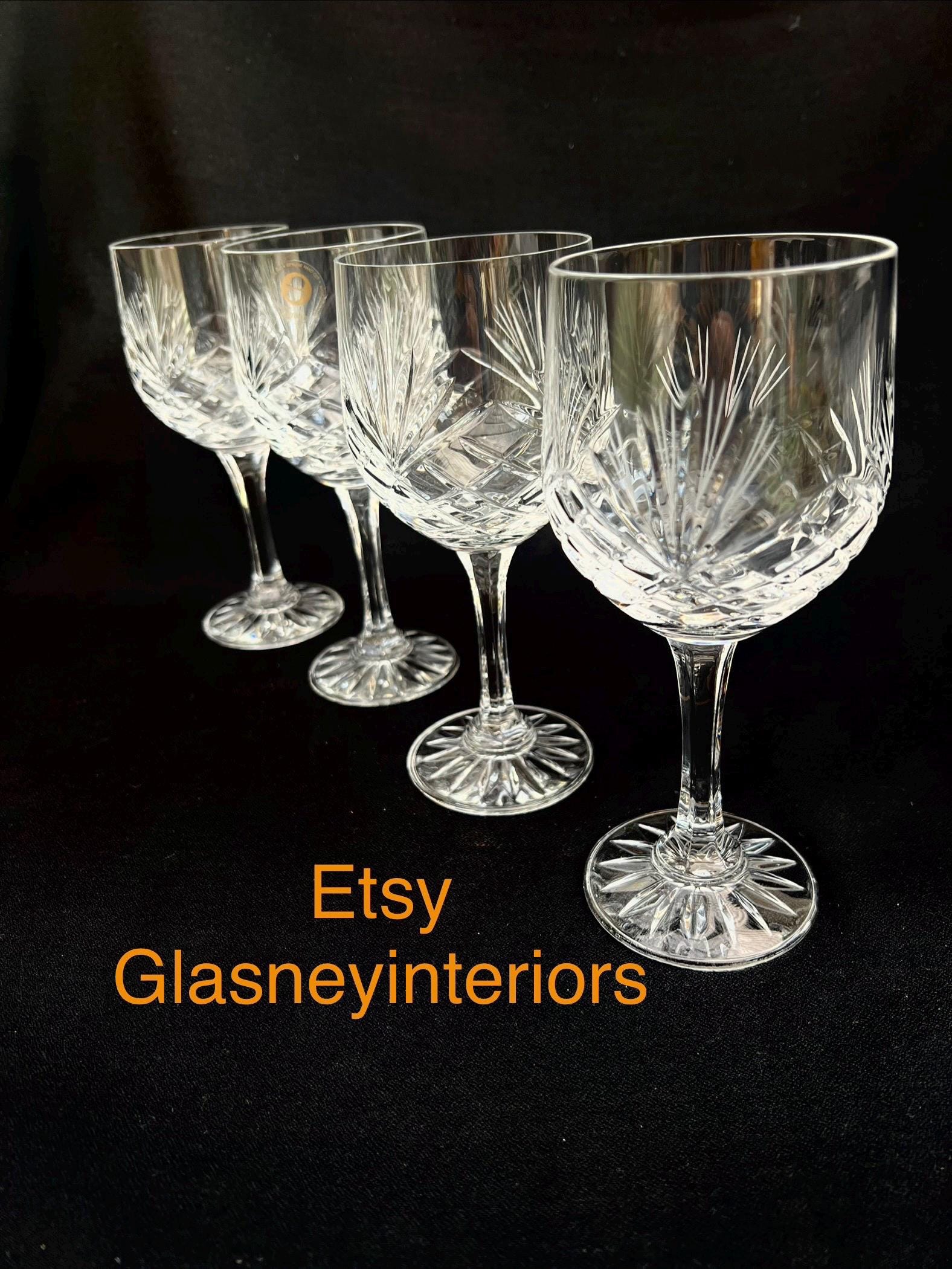Set of 4 Large Zawiercie Monika 3 Claret Glasses - Etsy