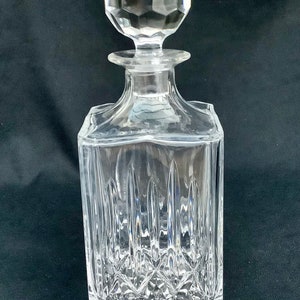 Crystal Decanter with 2 Crystal Glasses from RCR, Italy, 1970s, Set of 3  for sale at Pamono