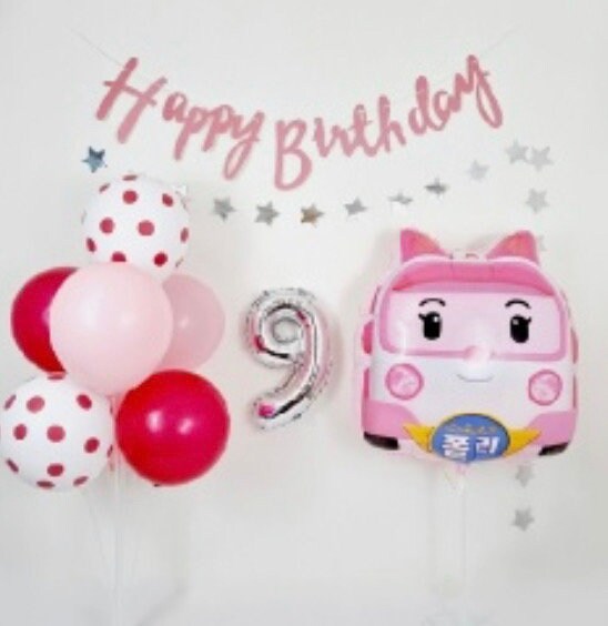 Robocar poli balloon hotsell