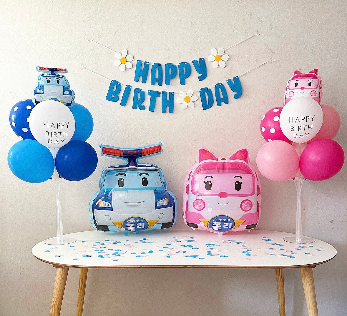 Robocar poli balloon on sale
