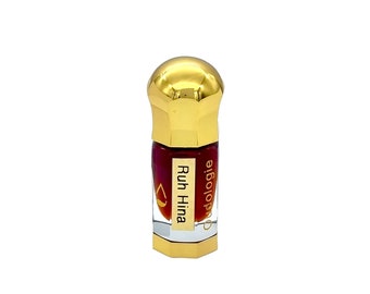 Ruh Hina Perfume Oil - Lawsonia Inermis - 100% Pure and Natural - Extracted by Super Critical Co2 Extraction