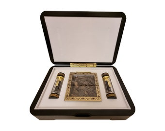 Legendry Gift Collection of exclusive Oud oils - Oud Bormi, Oil, Oud Cambodi Oil & Assam Oud Muri Chips