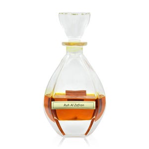 Ruh Al Zafran - Saffron Perfume Oil - Made from traditional Indian attar distillation method