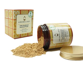 Nano Tech Sandelholz-Kernholzpulver 20 Mikrons - 100% reines und zertifiziertes Kosmos-Naturprodukt - Santalum Album