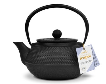 650ML Black Hobnail Cast Iron Chinese Hobnail Teapot / Teakettle (3cups)