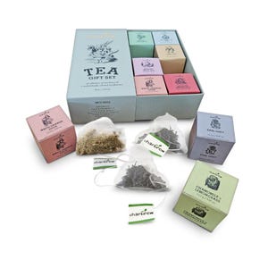 Alice In Wonderland Theecadeauset met 16 dozen - Assortiment van 16 theezakjes